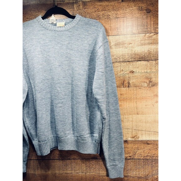 Vintage 1977 Levi's Panatela Sportswear Blue Crewneck Sweater Men’s Large - Picture 6 of 14